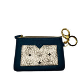 Leather Visetos Coin Pouch